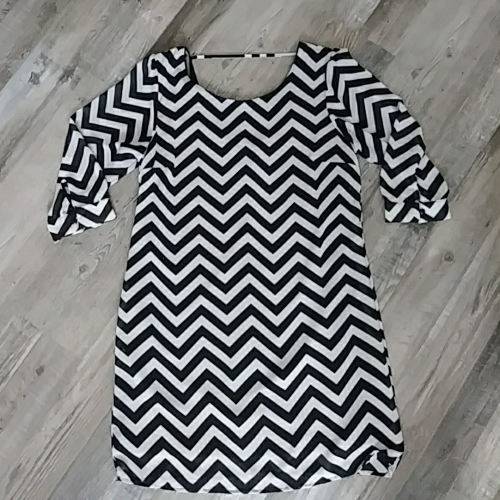 Black / White HeartSoul dress
